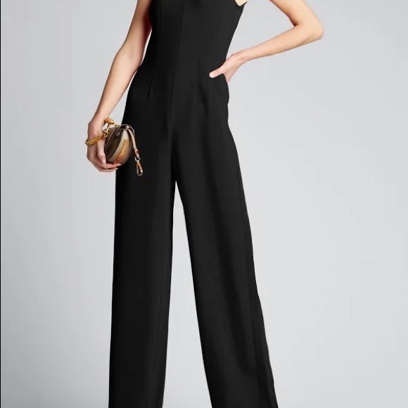 Veronica Beard Pants - Veronica Beard gorgeous black jumpsuit with great pockets. Stunning material!